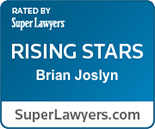 Rated by Super Lawyers: Rising Stars, Brian Joslyn, superlawyers.com