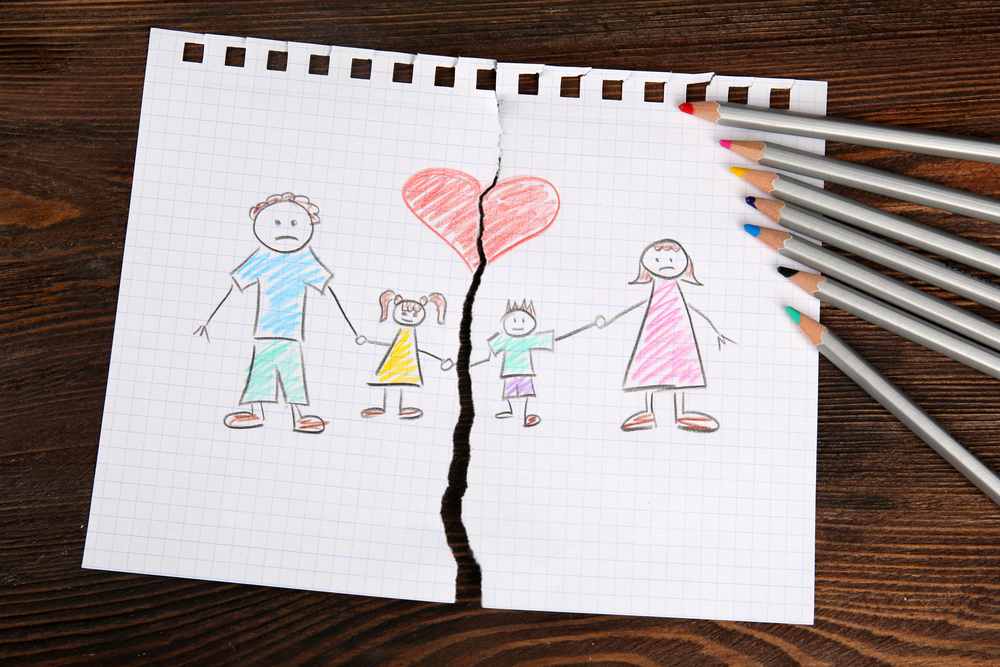 Divorce Children Drawings